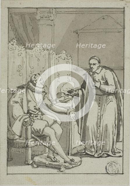 Audience of Cardinal with Henry IV, n.d. Creator: Unknown.