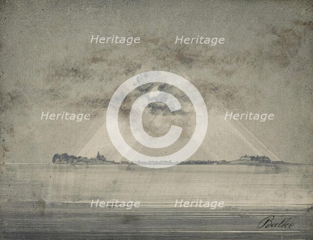 Vardohus Fortress, c1870. Creator: Peder Balke.