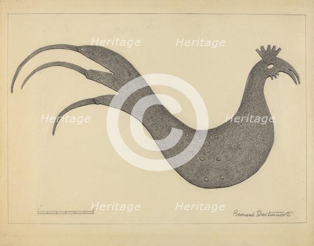 Weather Vane, 1935/1942. Creator: Bernard Westmacott.