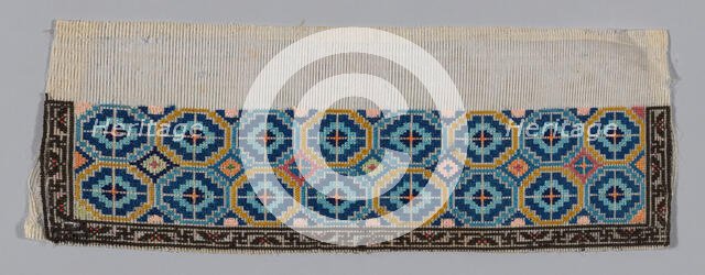 Band (from Woman's Trousers or Robe), China, 1875/1900. Creator: Unknown.