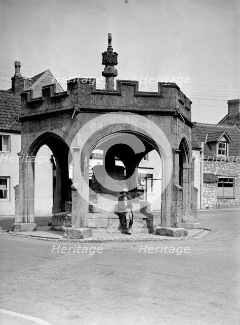 The Market Cross, Cheddar, Somerset, 1931. Artist: Miss M Wright