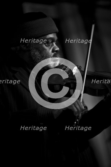 Henry Grimes, 2009. Artist: Alan John Ainsworth.