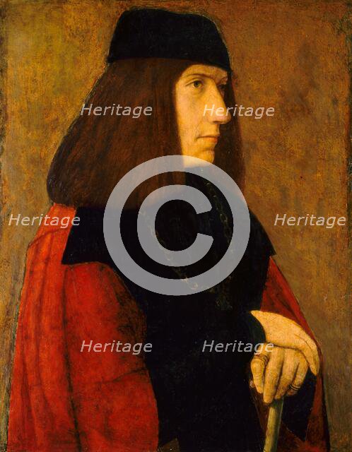 A Knight of the Golden Fleece, c. 1495. Creator: Jean Perréal.