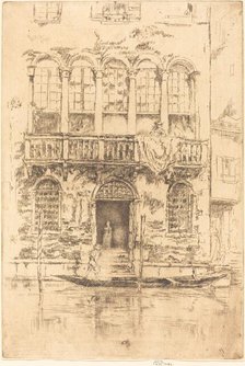 The Balcony, 1879/1880. Creator: James Abbott McNeill Whistler.