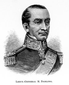 General Sir Ralph Darling, British soldier and colonial Governor, (1886).Artist: WA Hirschmann