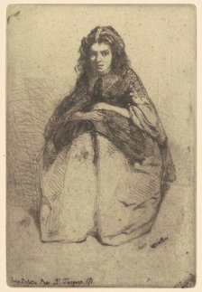 Fumette, 1858. Creator: James Abbott McNeill Whistler.