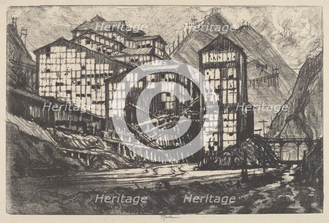 Old Million Eyes, 1910. Creator: Joseph Pennell.