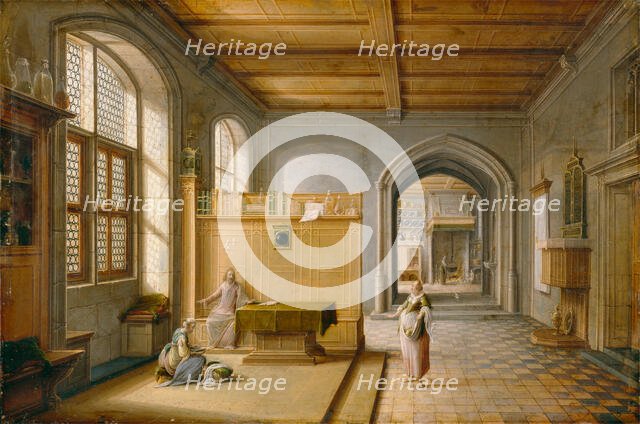 Christ in the House of Martha and Mary, 1620. Creator: Hendrik van Steenwyck.