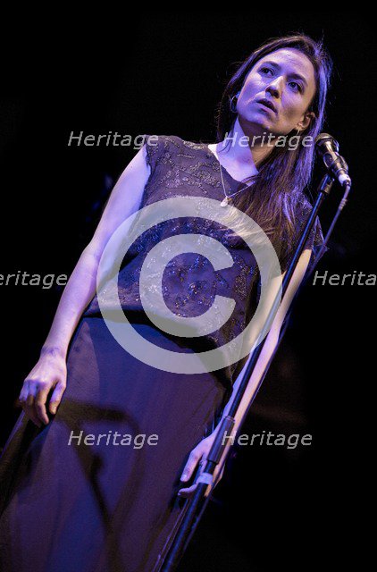 Lucia Cadotsch, 2018. Artist: Alan John Ainsworth.