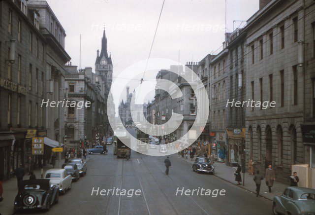 Union Street, Aberdeen, Scotland, c1960s. Artist: CM Dixon.