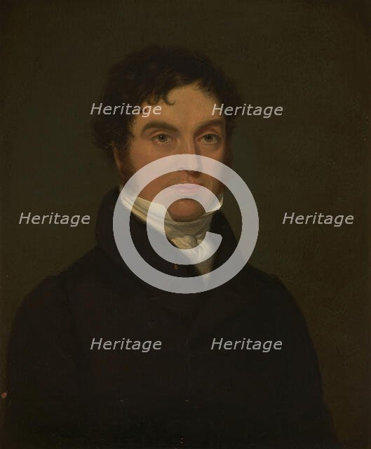 Matthew Chalmers, surgeon to the Beverley Dispensary, 1829. Creator: George Jackson.