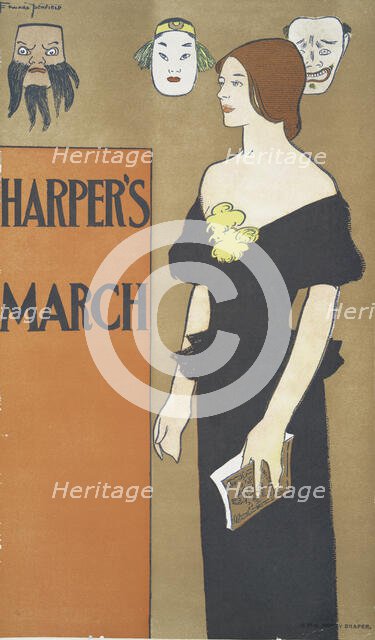 Harper's March, c1890 - 1907. Creator: Edward Penfield.