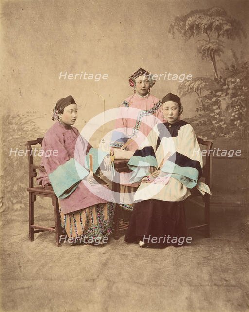 Filles de Lanxchow, 1870s. Creator: Unknown.
