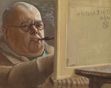 Self-Portrait, 1933. Creator: Eric Ehrstrom.