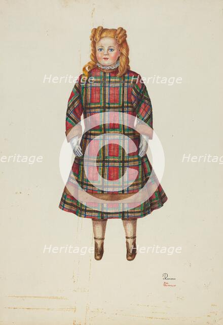 Doll - "Florence", c. 1941. Creators: Josephine C. Romano, Hal Blakeley.