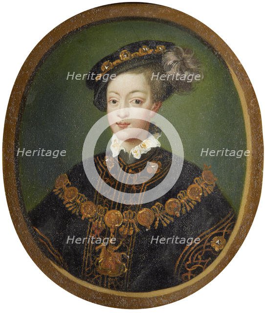 Edward VI (1537-1553), King of England, 16th century. Artist: Oliver, Isaac (1556-1617)