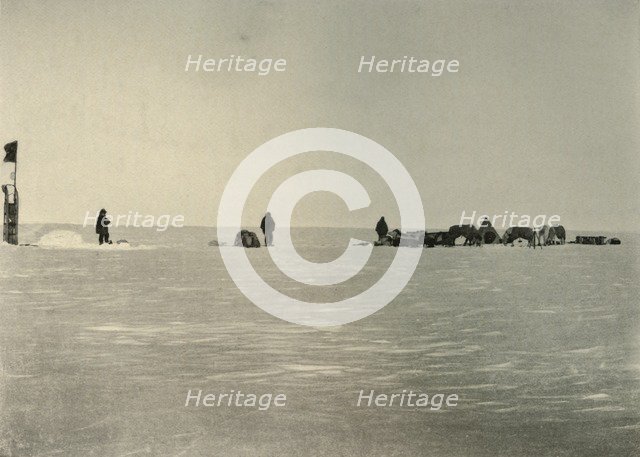 'Depot A, Laid Out In The Spring', 1908, (1909).  Artist: Unknown.