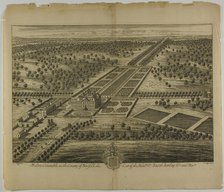 Melton Constable in the County of Norfolk, plate 51 from Britannia Illustrata, published 1707. Creator: Johannes Kip.
