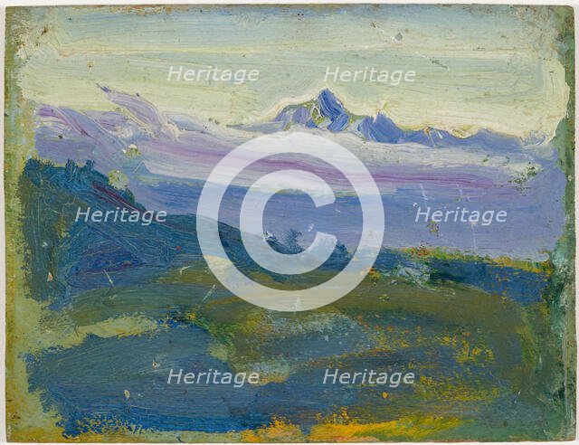 Mount Kenya, 1909. Creator: Akseli Gallen-Kallela.