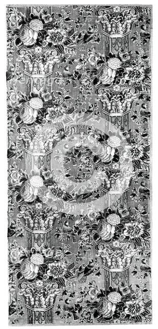 Panel (Pillar Print), England, 18th century. Creator: Unknown.