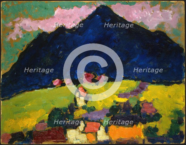 Murnau. Artist: Javlensky, Alexei, von (1864-1941)