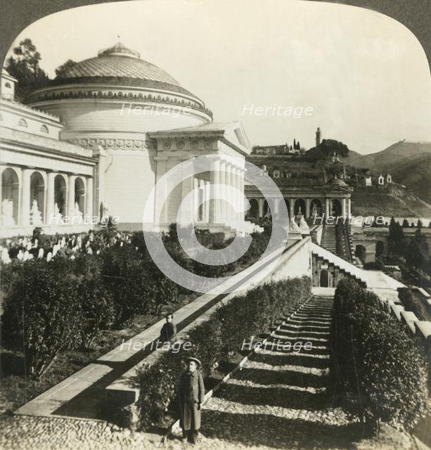 'Campo Santo, Genoa's palace of the dead, Italy', c1909. Creator: Unknown.