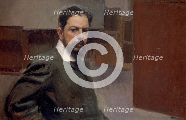 Self-Portrait. Artist: Sorolla y Bastida, Joaquín (1863-1923)