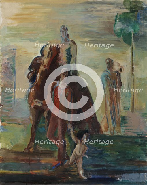 Composition, 1926. Creator: Bjarne Ness.