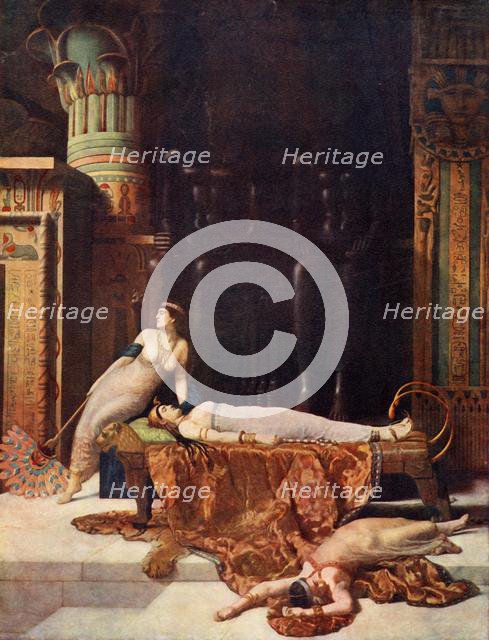 'The Death of Cleopatra', 1890. Creator: John Maler Collier.