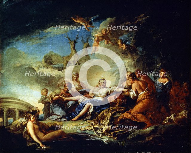 'Diana's Rest on the Hunt', 17th century.  Artist: Carle van Loo