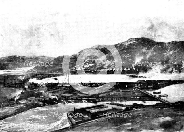 The Chinese Crisis: Dock at Port Arthur, 1898. Creator: Unknown.