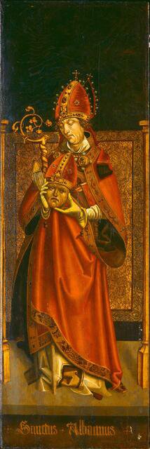 Saint Alban of Mainz, c. 1500/1525. Creator: Unknown.