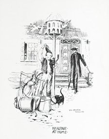 Hansine at home, 1896.  Creator: Nelly Erichsen.