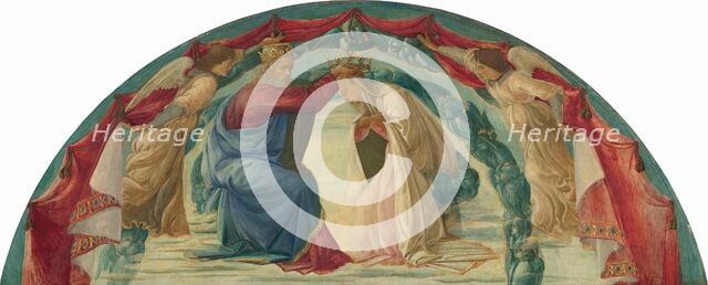 The Coronation of the Virgin, c. 1475. Creator: Filippino Lippi.