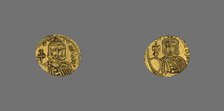 Tremissis (Coin) of Leo III, 720-741. Creator: Unknown.