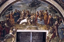 'The Parnassus, from the Stanza delle Segnatura', 1510-1511. Artist: Raphael