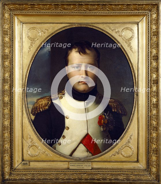 Portrait of Napoleon Bonaparte, 19th century. Artist: Robert Lefevre.