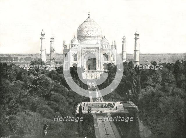 The Taj Mahal, Agra, India, 1895.  Creator: Unknown.