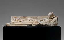 Kline Monument with a Reclining Girl, A.D. 120-140. Creator: Unknown.