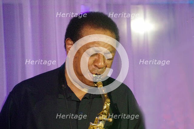 Vincent Herring, Joan Fort Trio plus Vincent Herring, Watermill Jazz Club, Dorking, Surrey, May 2025 Creator: Brian O'Connor.