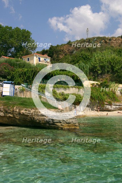 Agios Thomas Beach, Kefalonia, Greece.