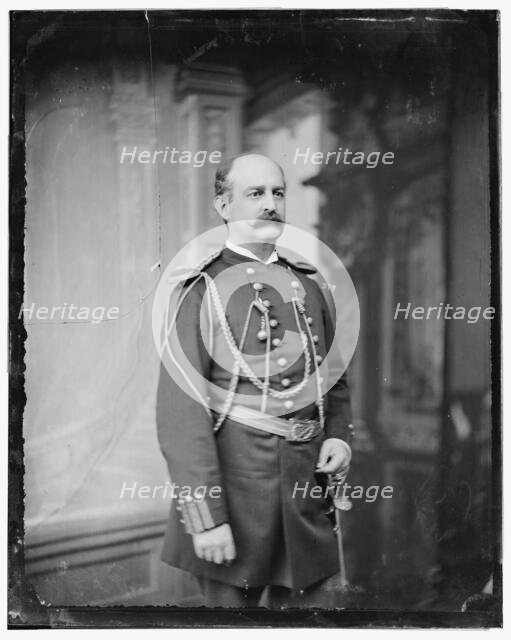 Colonel Joseph Crain Audenried, between 1865 and 1880. Creator: Unknown.