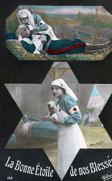 French WWI postcard, 1914-1918. Artist: Unknown