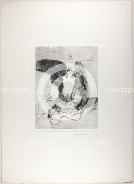 Harpy, 1894. Creator: Edvard Munch.