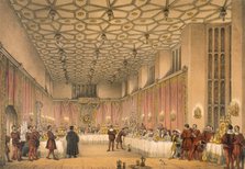 The Chamber, Hampton Court, pub. 1838. Creator: Joseph Nash (1809-78).