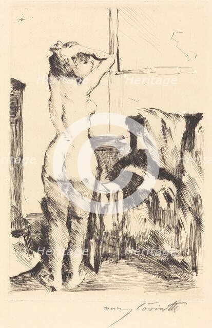 Modellstudie (Study of a Model), 1916. Creator: Lovis Corinth.