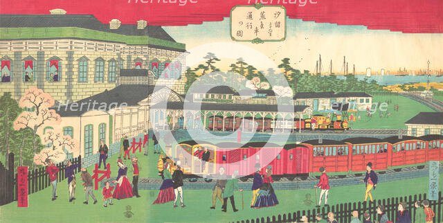 Print, ca. 1870., ca. 1870. Creator: Shosai Ikkei.