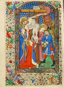 The Deposition; Book of Hours, about 1430-1440. Creator: Fastolf Master.