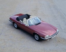 1988 Jaguar XJS V12 convertible. Artist: Unknown.