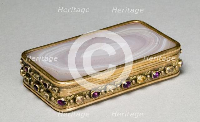 Snuff Box, c. 1825-35. Creator: Unknown.